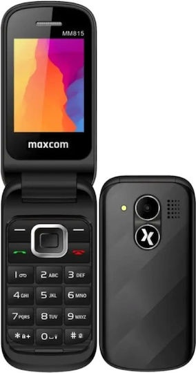 MaxCom MM815 Dual SIM Κινητό με Μεγάλα Κουμπιά Mαύρο