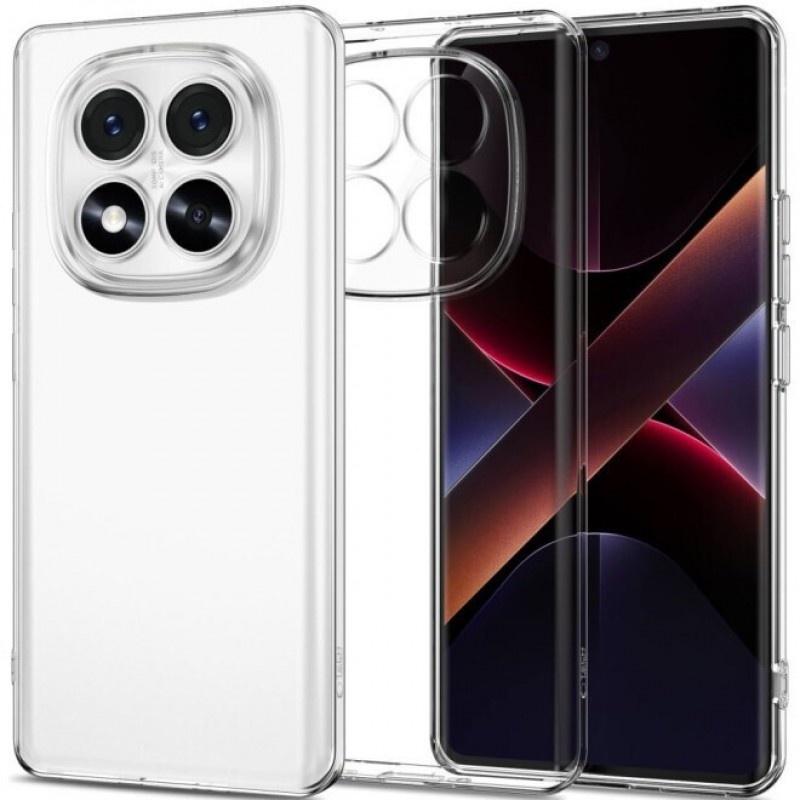 Θήκη Σιλικόνης για Xiaomi Redmi Note 15 Pro Plus 5G Διάφανο