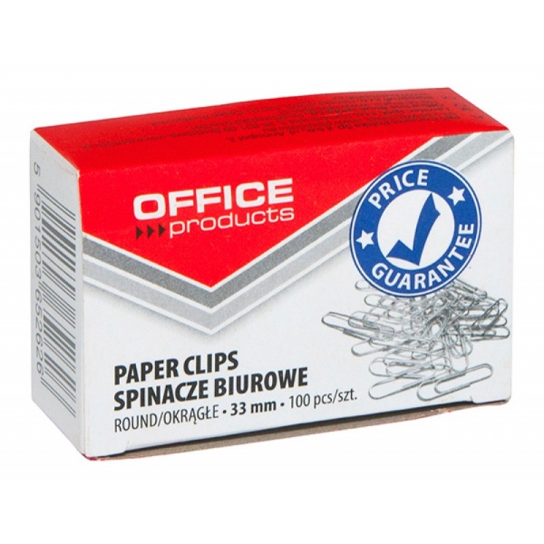 Συνδετήρες Office Νο.4 33χιλ. 100 Τεμάχια