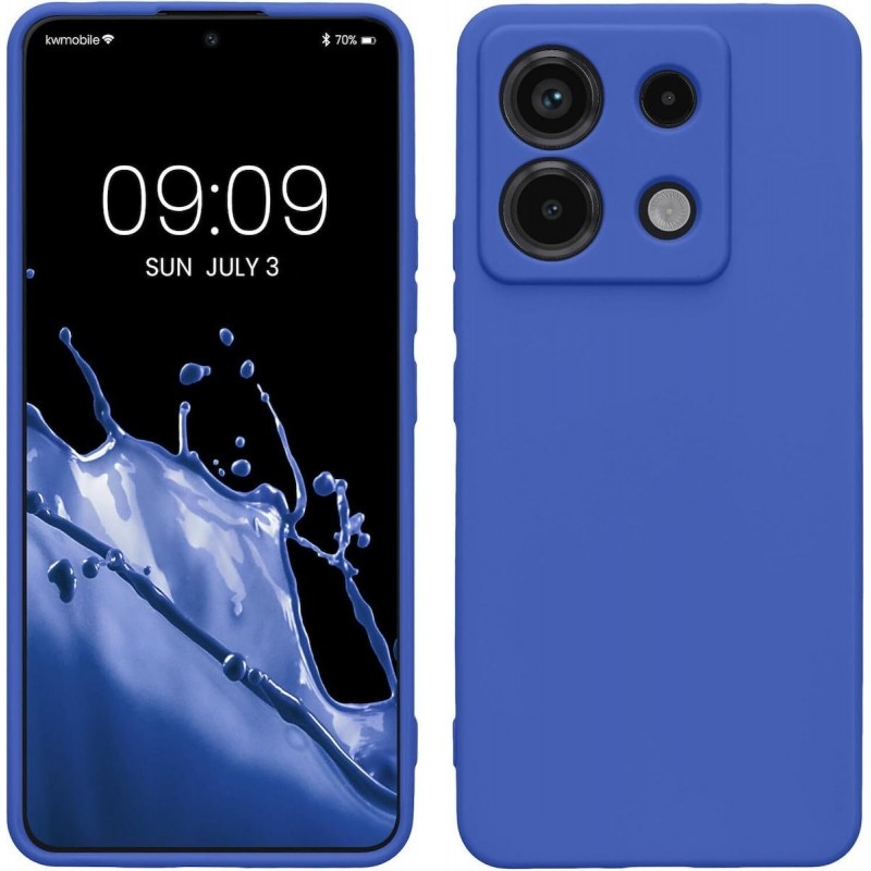 Oem Θήκη Σιλικόνης Matt 1,5 mm Για Xiaomi Redmi 15C 4G / 5G 173,16 mm Μπλε