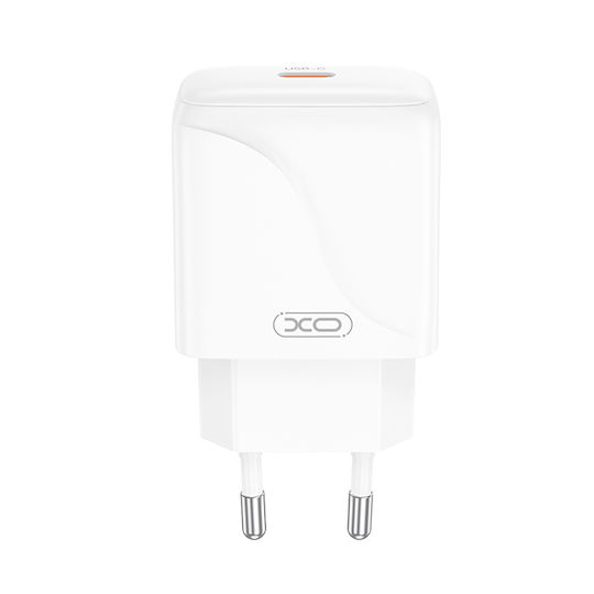 XO Φορτιστής Χωρίς Καλώδιο 220V 20W, USB-C, white – L141
