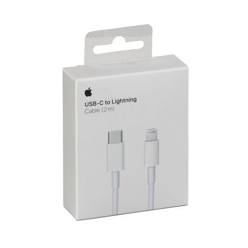 Apple USB-C to Lightning Cable 18W Λευκό 2m (MQGH2ZM/A)