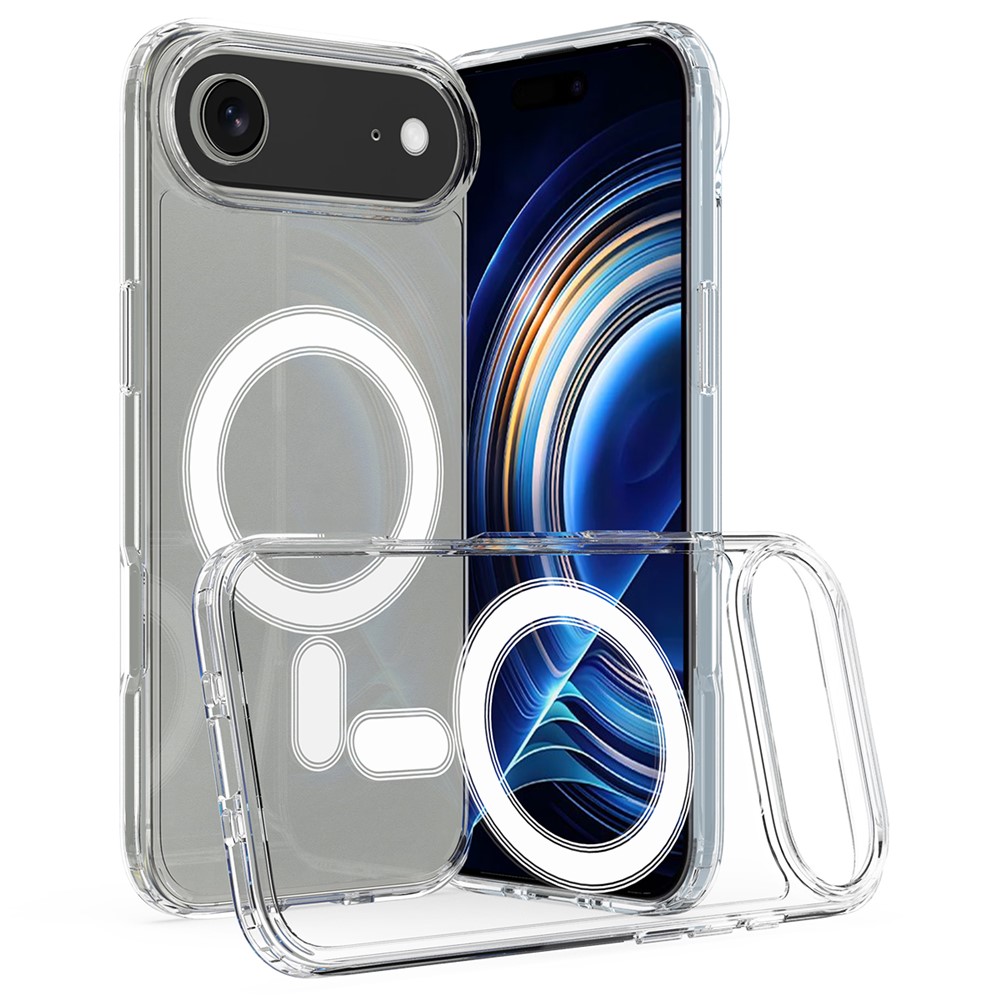 Θήκη TPU &amp; PC Ultra Hybrid Mag Magsafe φορτιστή  Apple iPhone 16e / 17e  Διάφανο