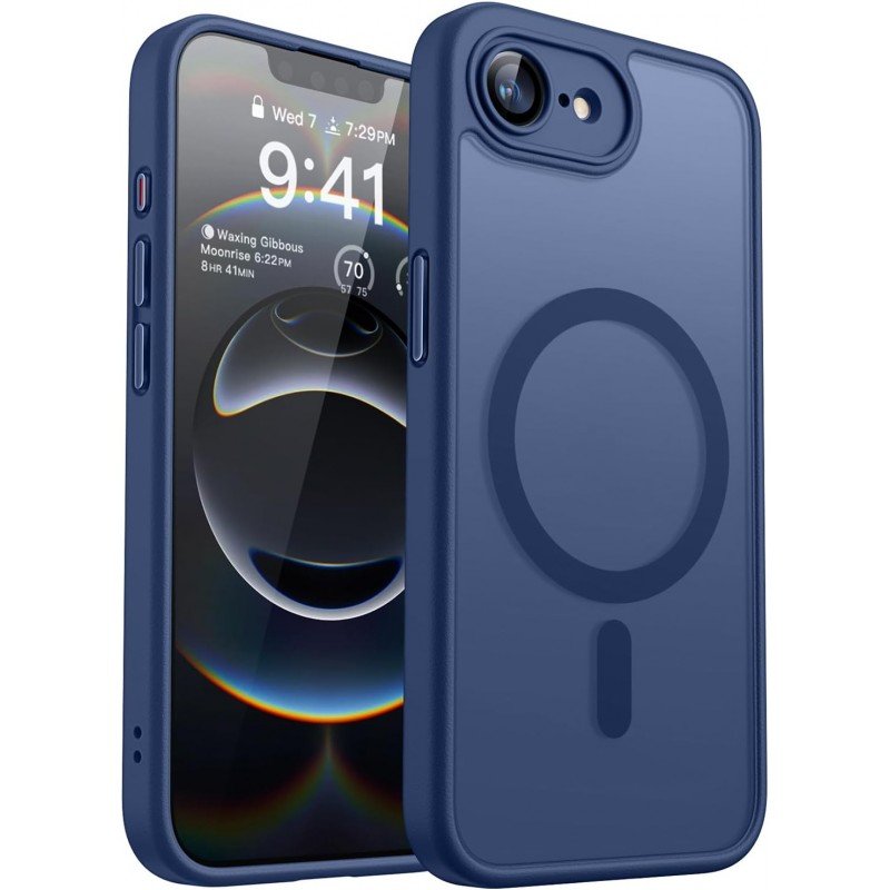 Θήκη Back Cover Electro Magsafe Ημιδιαφανή Για Apple iPhone 16e / 17e Μαύρο