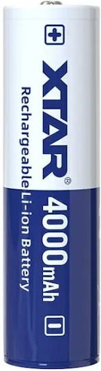 XTAR Επαναφορτιζόμενη Μπαταρία 18650 Li-ion 4000mAh 3.6V 1τμχ