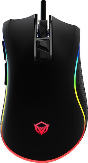 Meetion Hera G3330 RGB Gaming Ποντίκι 8000 DPI Μαύρο