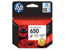 Ink Hp 650 Tri-Colour