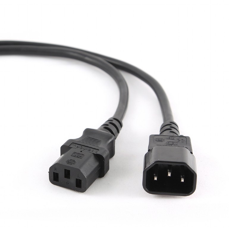 Gembird power cable Black C14 (PC-189-VDE-3M)