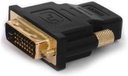 Savio CL-21 cable interface/gender adapter DVI(24+1) HDMI Black