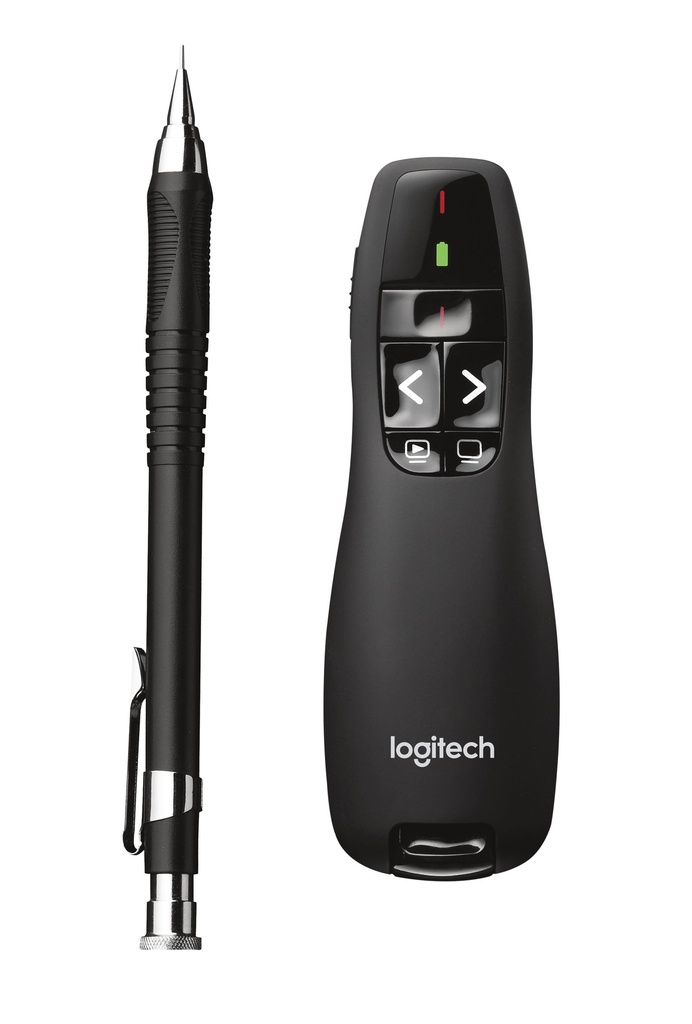 Logitech R400 wireless presenter RF Black