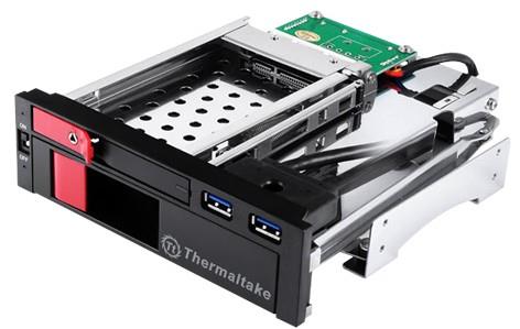 Thermaltake ST0026Z drive bay panel 2.5/3.5" Bezel panel Black,Red