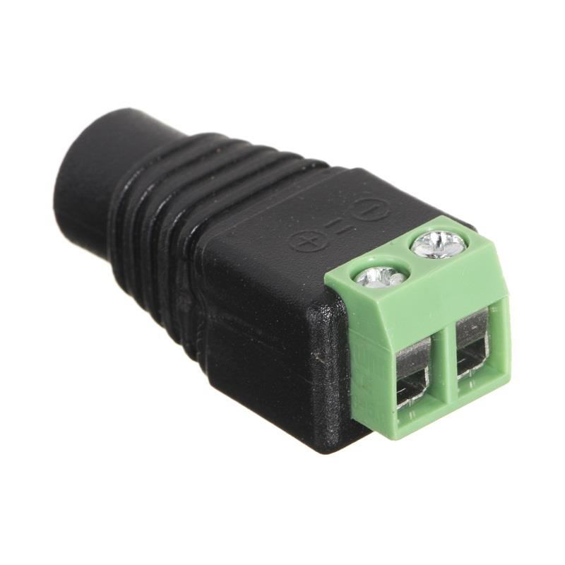 Electrical power plug Black,Green