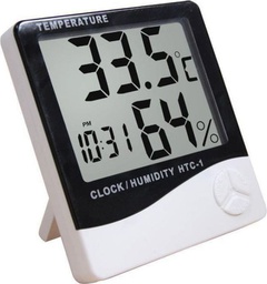 Ψηφιακό Θερμόμετρο - Υγρόμετρο Εσωτερικού Χώρου HTC-1