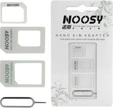 [5210131025451] NOOSY Nano SIM Adapter Kit 3 IN 1