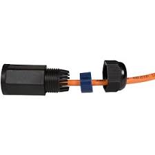 LOGILINK - Outdoor patch cable connector RJ45 female/female, IP67 waterproof