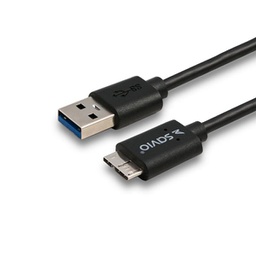 [5901986043188] SAVIO CL-102 Cable USB 3.0 - USB Micro 3.0 Typ B, 1m