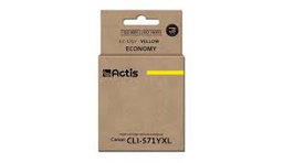 Actis Ink Canon CLI-571 XL , yellow 12 ml