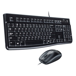 [5099206020498] Logitech MK120 Desktop Combo GR (Black, Wired) (LOGMK120)