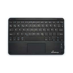 [4260664871453] MediaRange Compact-sized Bluetooth Keyboard with 78 ultraflat keys and touchpad (Black) (MROS130-GR)