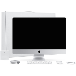 [190199607910] REF. Apple 27-inch iMac Retina 5K: 6C i5 3.1GHz/8GB/256GB SSD/Radeon Pro 5300 w 4GB/INT KB (A2115) Set with Magic mouse and keyboard (GR) with numpad