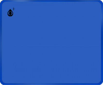 One Plus M2936, Mouse pad  245 x 210 x 1.5mm, Blue - 17523
