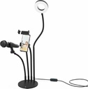 One Plus NR9104 LED Ring light 9cm, 10W, Black - 40133