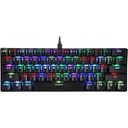 Motospeed Ενσύρματο Μηχανικό Πληκτρολόγιο Mechanical Gaming Keyboard Outemu Blue Switches - Μαύρο (CK61)