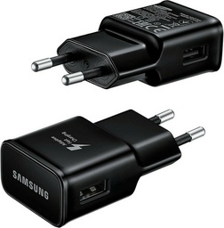 [5205308249273] Samsung Φορτιστής Χωρίς Καλώδιο με Θύρα USB-A 15W Μαύρος (EP-TA20 EBulk)