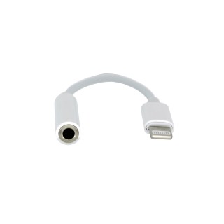 Αντάπτορας Handsfree Ancus HiConnect Lightning σε 3.5 mm Θηλυκό Λευκό Bulk