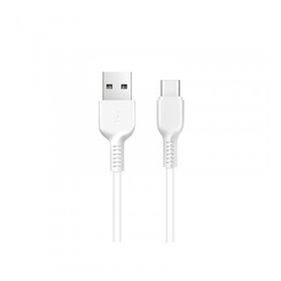 [6957531068853] Hoco X20 Flash USB σε USB-C 3A Λευκό 1m