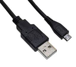 [5210029047329] Καλώδιο σύνδεσης Ancus USB AM σε Micro USB B Μαύρο 3m