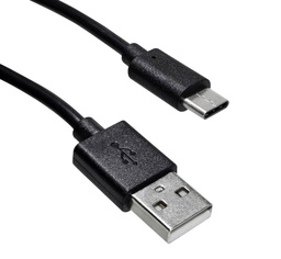 [5210029054662] Καλώδιο σύνδεσης Jasper USB-C 2,1Α Μαύρο 1m