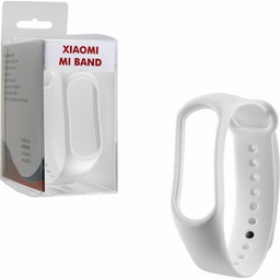 [5205308289675] ΛΟΥΡΑΚΙ ΣΙΛΙΚΟΝΗΣ XIAOMI MI BAND 4/MI BAND 3 WHITE