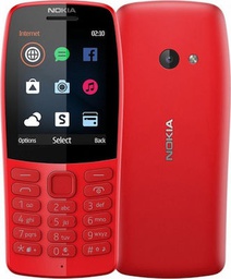 [6438409032300] Nokia 210 Dual SIM Κινητό με Κουμπιά Κόκκινο
