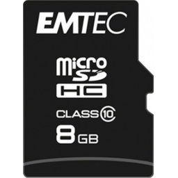 [3126170158444] Emtec mSD 8GB Class10 Classic