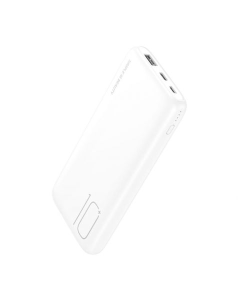 XO PR182 Power Bank Με Φωτεινή Ένδειξη 10000mAh Άσπρο