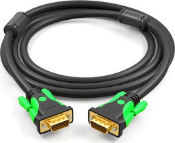 [02.004.0030] Cable VGA male - VGA male Μαύρο 1.5m (02.004.0030)
