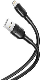 [6920680827855] XO NB212 2.1A USB Καλώδιο Για Lightning Μαύρο