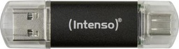 [4034303031238] Intenso Twist Line 32GB USB 3.0 Stick με σύνδεση USB-A &amp; USB-C Μαύρο