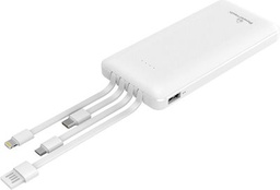 [5210131067185] Powertech Power Bank 20000mAh 10.5W με Θύρα USB-A Λευκό