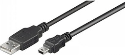 [06.005.0037] Καλώδιο USB Aρσ./USB Mini 1.5m