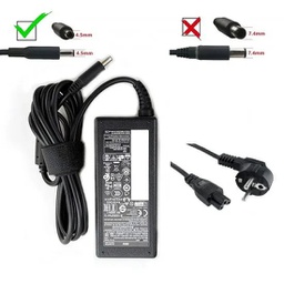 [4394600000000] Τροφοδοτικό Laptop - AC Adapter Φορτιστής DELL 65W 19.5V 3.34A 4.5mm X 3.0mm Charger