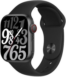 [6920680832613] XO M20 Aluminium 44mm Smartwatch με Παλμογράφο (Μαύρο)