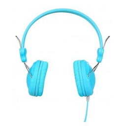 [6957531051077] Hoco W5 Manno Ακουστικά Stereo 3.5mm Μπλε με Μικρόφωνο και Πλήκτρο Ελέγχου