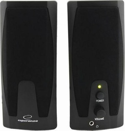 [5905784768649] Esperanza EP110 loudspeaker 2-way 6 W Black Wired