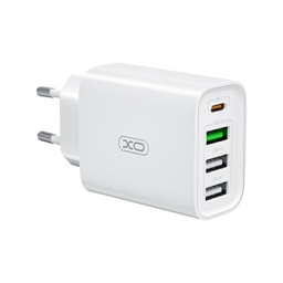 [6920680846641] XO L120 (EU) multi port fast charging charger (USB-C 20W/USB-A 18W)