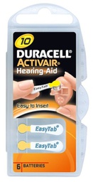 [(01)04043752174793] Duracell Activair Βαρηκοΐας DA10