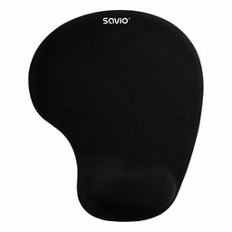 [5901986046950] Savio Gel mousepad Wrist Support black