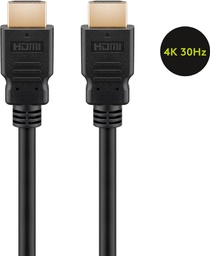 [4040849606137] HDMI 1.4 ΜΑΥΡΟ 4Κ@30Hz 5.0m 60613