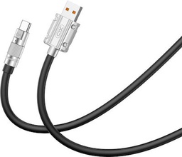 [6920680833290] XO NB227 USB 2.0 Cable USB-C male - USB-A male Μαύρο 1.2m (16.005.0227)